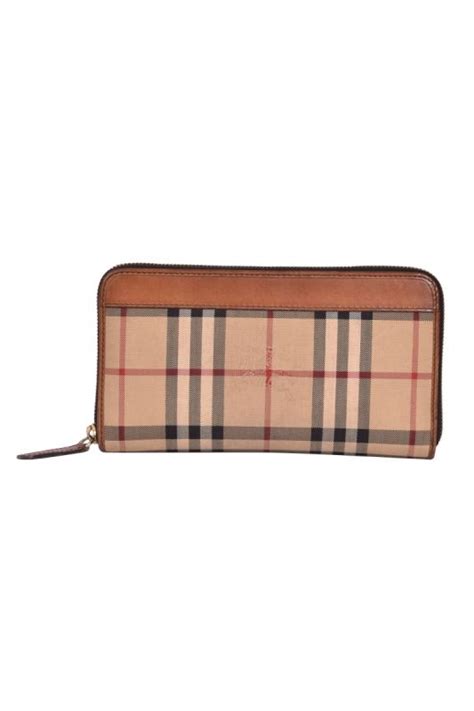 burberry zip around wallet nova check|Check Zip Wallet in Archive beige/birch brown .